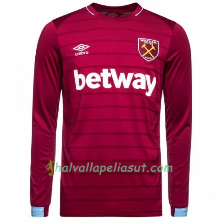 Jalkapallo Pelipaidat West Ham United Kotipaita 2018-2019 Pitkähihainen